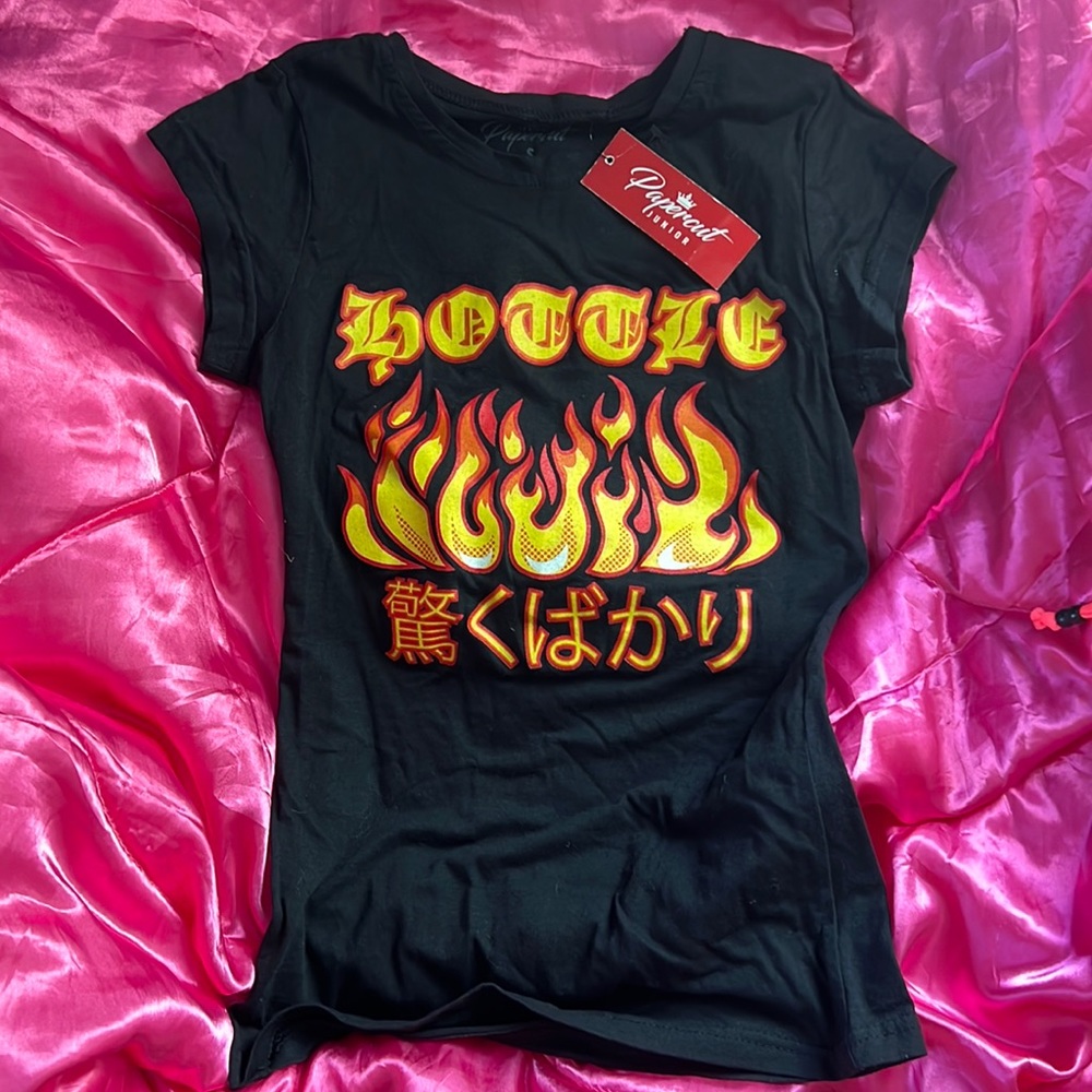 NWT Hottie Japanese “Awesome” T-Shirt Brand New